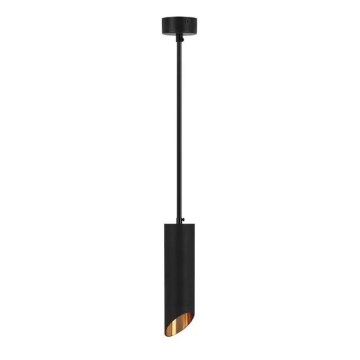 Candelabro suspenso 1xGU10/35W/230V 30 cm preto