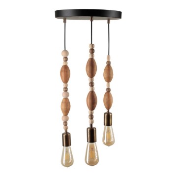 Candelabro suspenso 3xE27/60W/230V