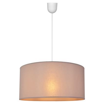 Candelabro suspenso ALBA 1xE27/15W/230V d. 40 cm bege