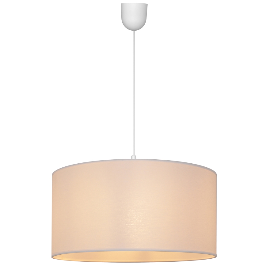 Candelabro suspenso ALBA 1xE27/15W/230V d. 40 cm branco