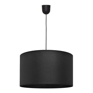 Candelabro suspenso ALBA 1xE27/15W/230V d. 45 cm preto