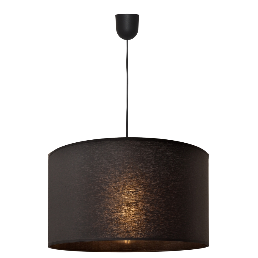 Candelabro suspenso ALBA 1xE27/15W/230V d. 45 cm preto