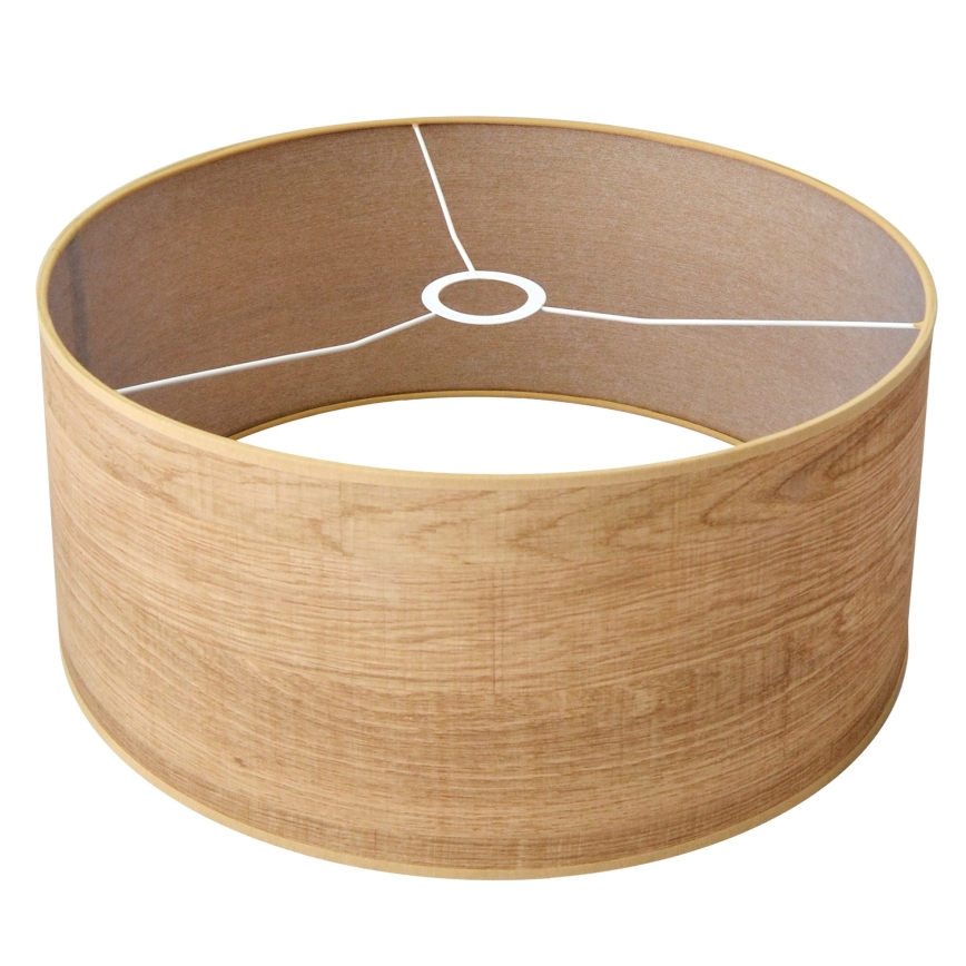 Candelabro suspenso ALBA 1xE27/15W/230V diâmetro 40 cm castanho/preto