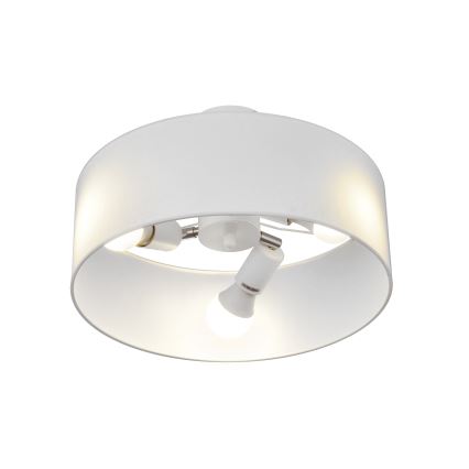 Candelabro suspenso ALBA 3xE27/15W/230V branco