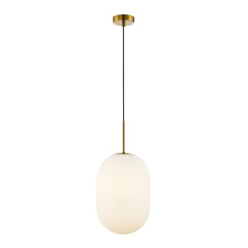 Candelabro suspenso ALIAS 1xE14/40W/230V diâmetro 24 cm dourada