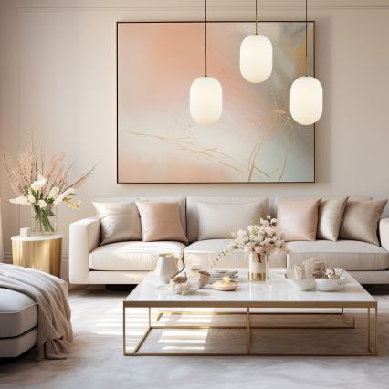 Candelabro suspenso ALIAS 3xE14/40W/230V dourada