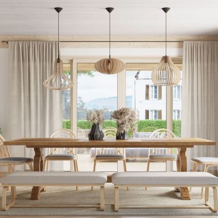 Candelabro suspenso APRILLA 1xE27/60W/230V