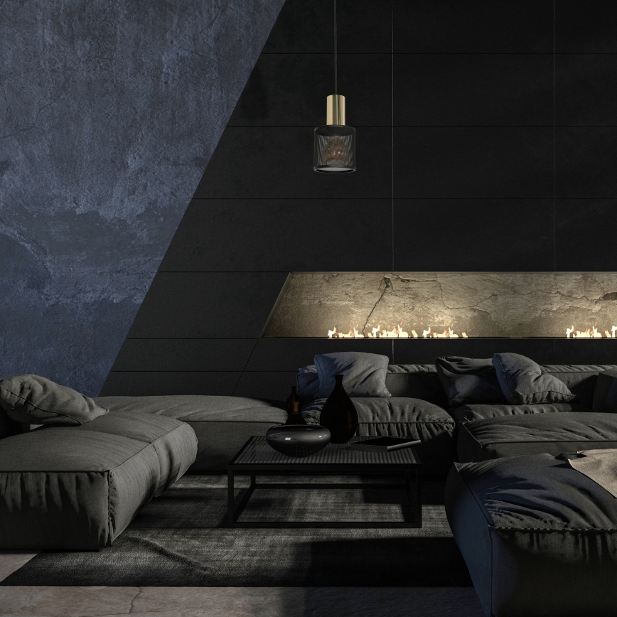 Candelabro suspenso ARES 1xE27/60W/230V