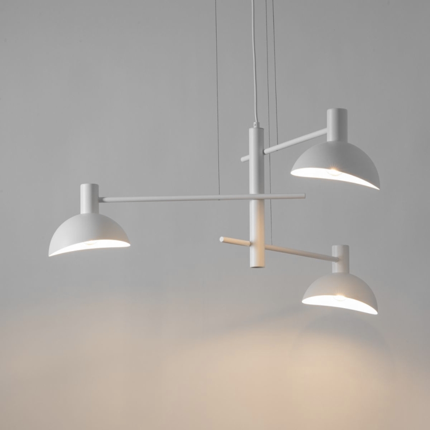 Candelabro suspenso ARTIS 3xE14/40W/230V branco