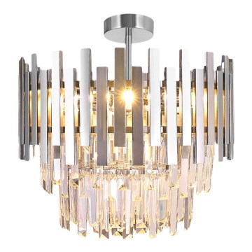 Candelabro suspenso ASPEN 6xE14/40W/230V cromado mate