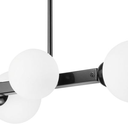 Candelabro suspenso ASTRO 4xG9/5W/230V preto
