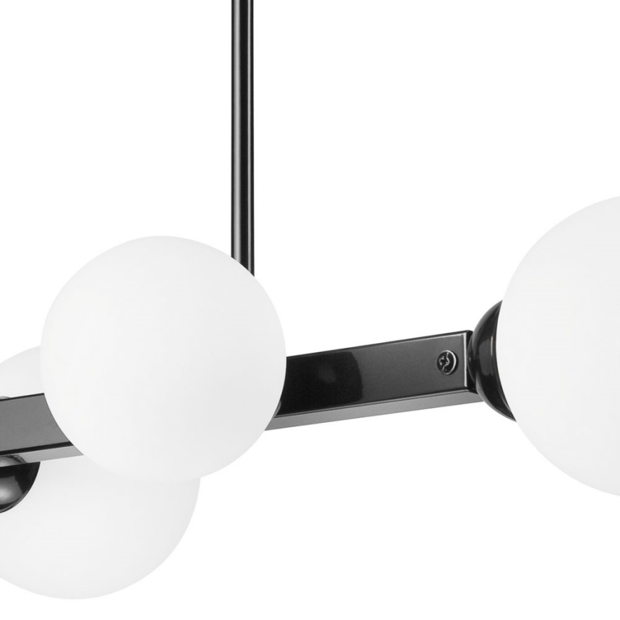 Candelabro suspenso ASTRO 4xG9/5W/230V preto