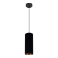 Candelabro suspenso AVALO 1xE27/60W/230V preto