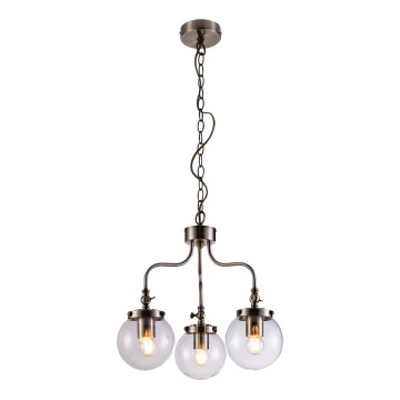 Candelabro suspenso BALLET 3xE27/40W/230V cromado mate