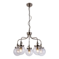 Candelabro suspenso BALLET 5xE27/40W/230V cromado mate