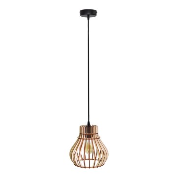 Candelabro suspenso BARREL 1xE27/24W/230V diâmetro 20 cm