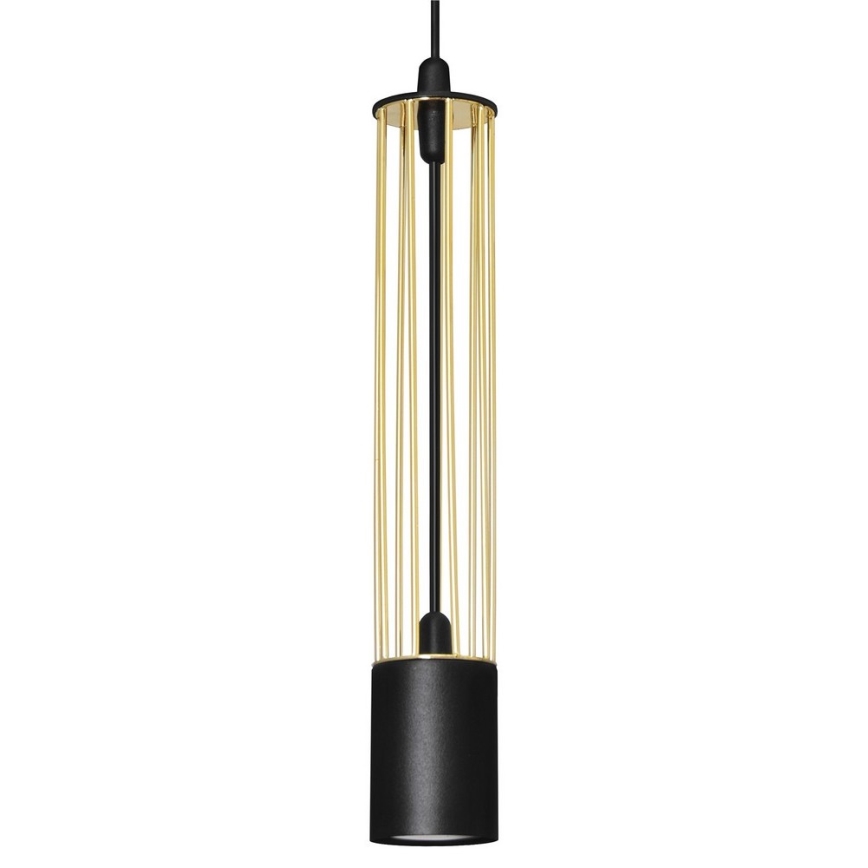 Candelabro suspenso BARS 1xGU10/20W/230V dourado/preto