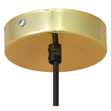 Candelabro suspenso BARS 1xGU10/20W/230V dourado/preto