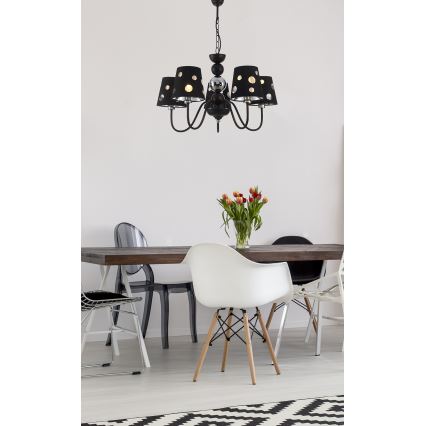 Candelabro suspenso BATLEY 5xE14/60W/230V