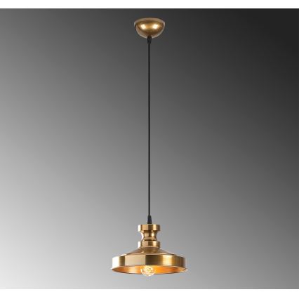 Candelabro suspenso BERCESTE 1xE27/40W/230V dourado