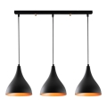 Candelabro suspenso BERCESTE 3xE27/40W/230V