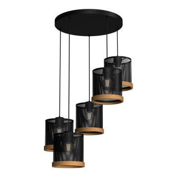 Candelabro suspenso BERIL 5xE27/60W/230V