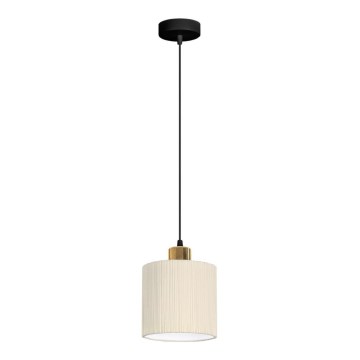 Candelabro suspenso BIZO 1xE27/60W/230V bege/dourado