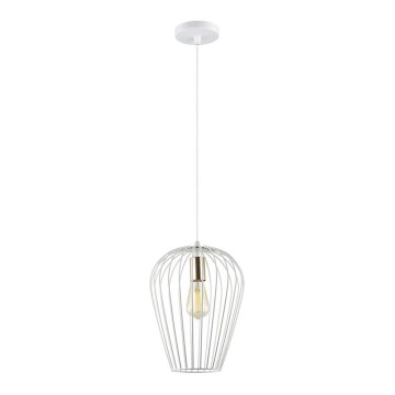 Candelabro suspenso BLANCHE 1xE27/11W/230V branco