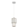 Candelabro suspenso BLANCO 1xE27/60W/230V branco