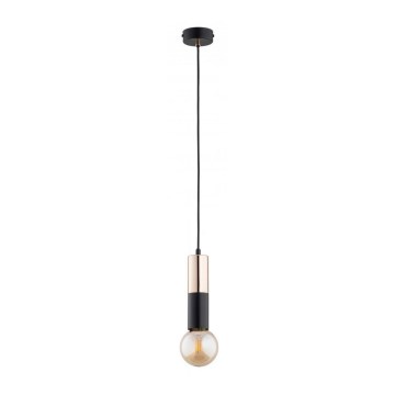 Candelabro suspenso BOLID 1xE27/60W/230V dourado/preto