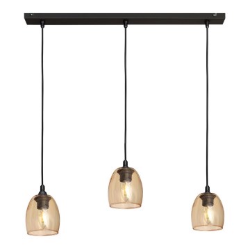 Candelabro suspenso BRILLANT 3xE27/15W/230V bege