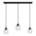 Candelabro suspenso BRILLANT 3xE27/15W/230V transparente