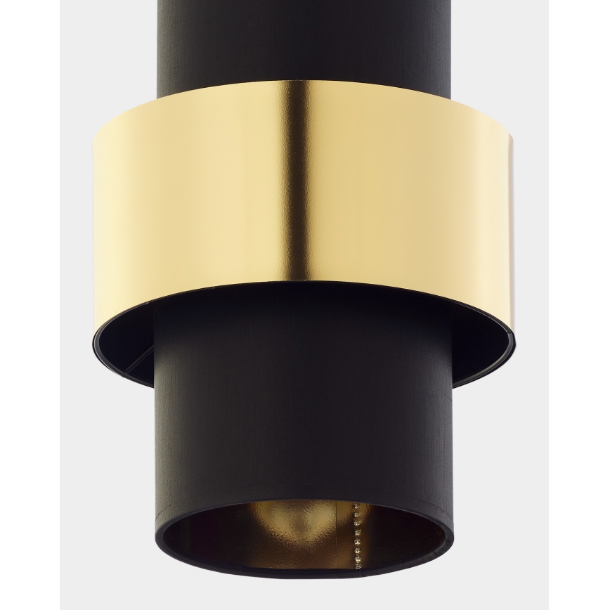 Candelabro suspenso CALISTO 1xE27/15W/230V dourado/preto