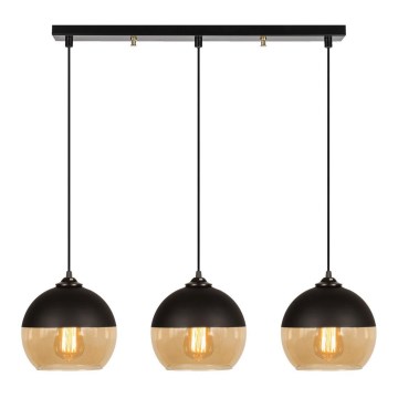Candelabro suspenso CAMINI 3xE27/40W/230V