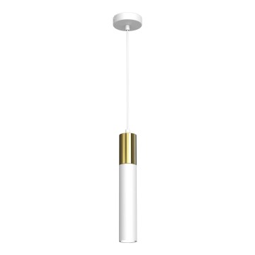 Candelabro suspenso CASSA 1xGU10/8W/230V branco/dourado