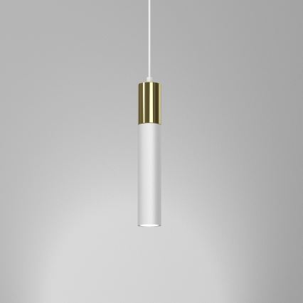 Candelabro suspenso CASSA 1xGU10/8W/230V branco/dourado