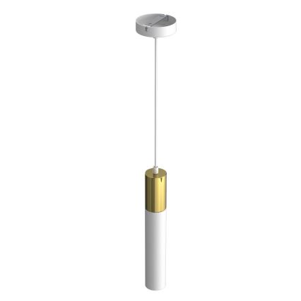 Candelabro suspenso CASSA 1xGU10/8W/230V branco/dourado