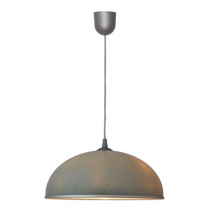 Candelabro suspenso CIRCLE 1xE27/15W/230V cinzento