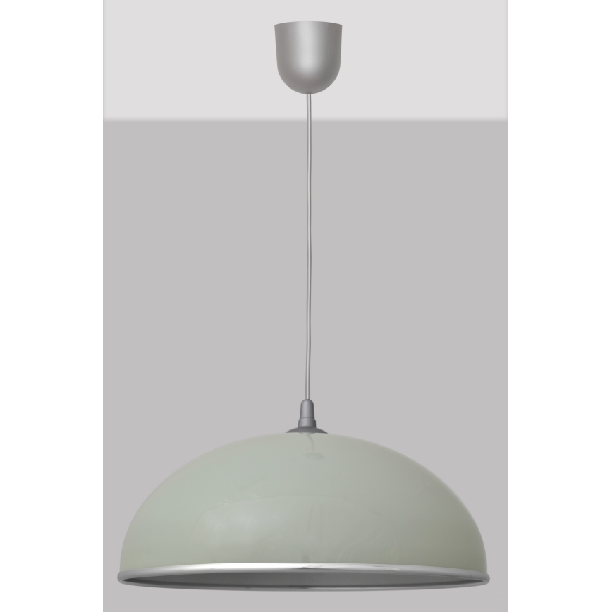 Candelabro suspenso CIRCLE 1xE27/15W/230V cinzento