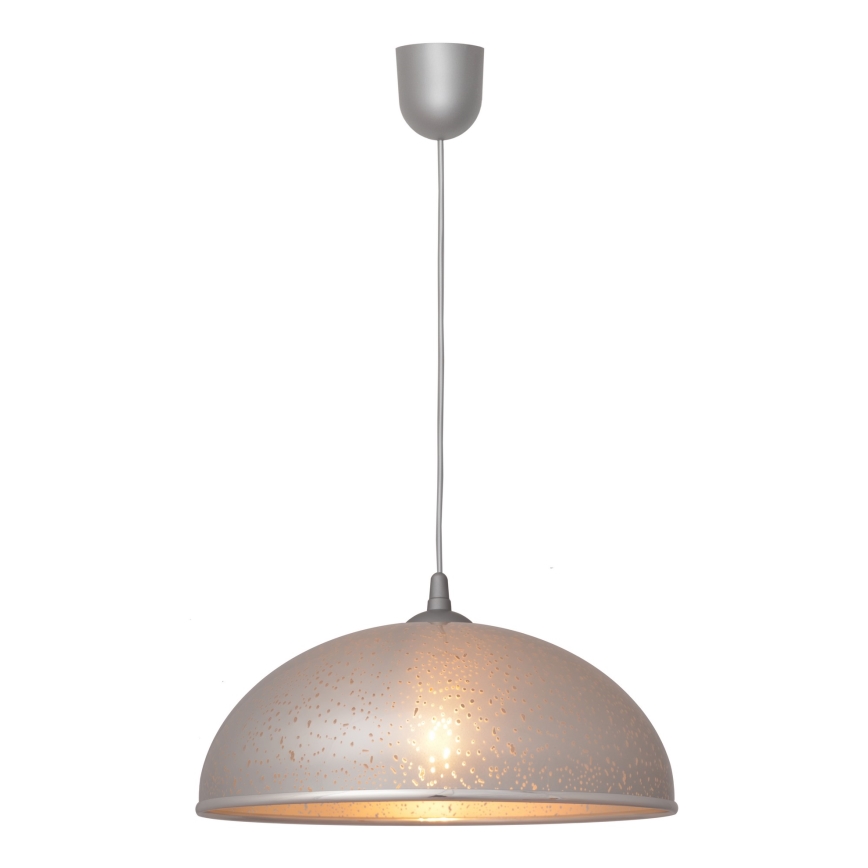 Candelabro suspenso CIRCLE 1xE27/15W/230V cinzento