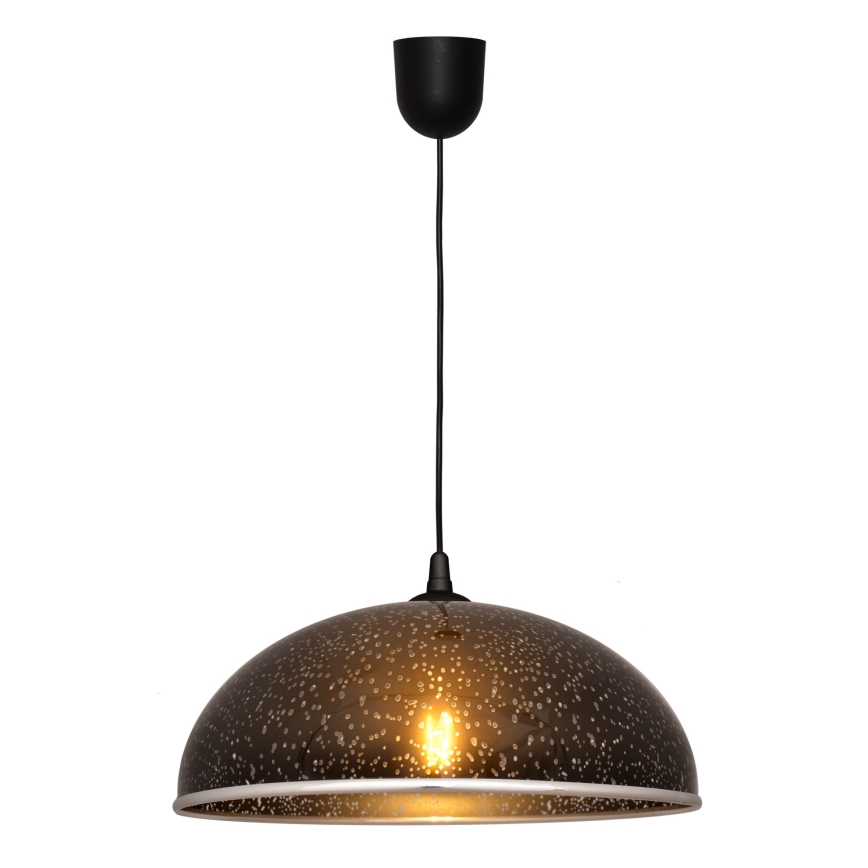 Candelabro suspenso CIRCLE 1xE27/15W/230V preto