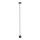 Candelabro suspenso COLM 1xGU10/30W/230V preto