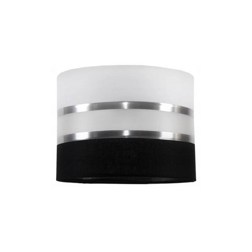 Candelabro suspenso CORAL 2xE27/60W/230V preto e branco