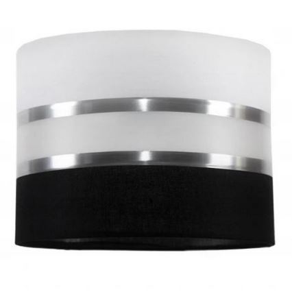 Candelabro suspenso CORAL 3xE27/60W/230V preto/branco