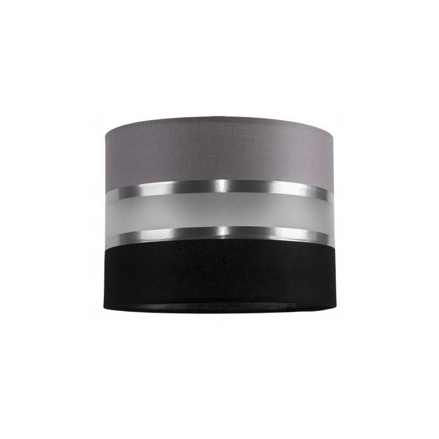 Candelabro suspenso CORAL 3xE27/60W/230V preto e cinzento