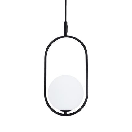 Candelabro suspenso CORDEL 1xG9/28W/230V preto