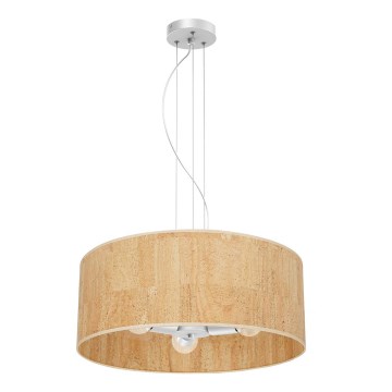 Candelabro suspenso CORK 3xE27/60W/230V