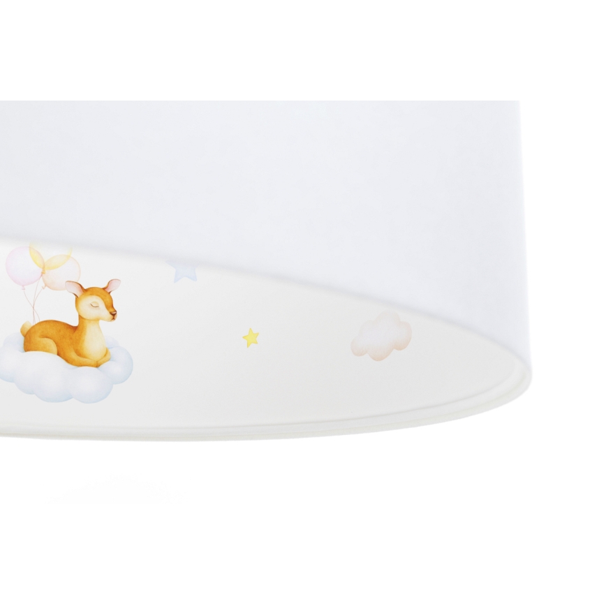 Candelabro suspenso de criança SWEET DREAMS 1xE27/60W/230V diâmetro 30 cm