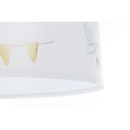 Candelabro suspenso de criança SWEET DREAMS 1xE27/60W/230V diâmetro 30 cm