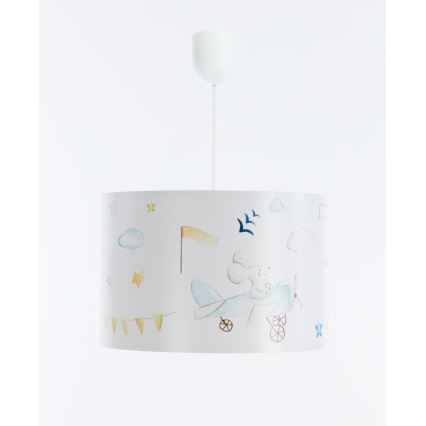 Candelabro suspenso de criança SWEET DREAMS 1xE27/60W/230V diâmetro 30 cm